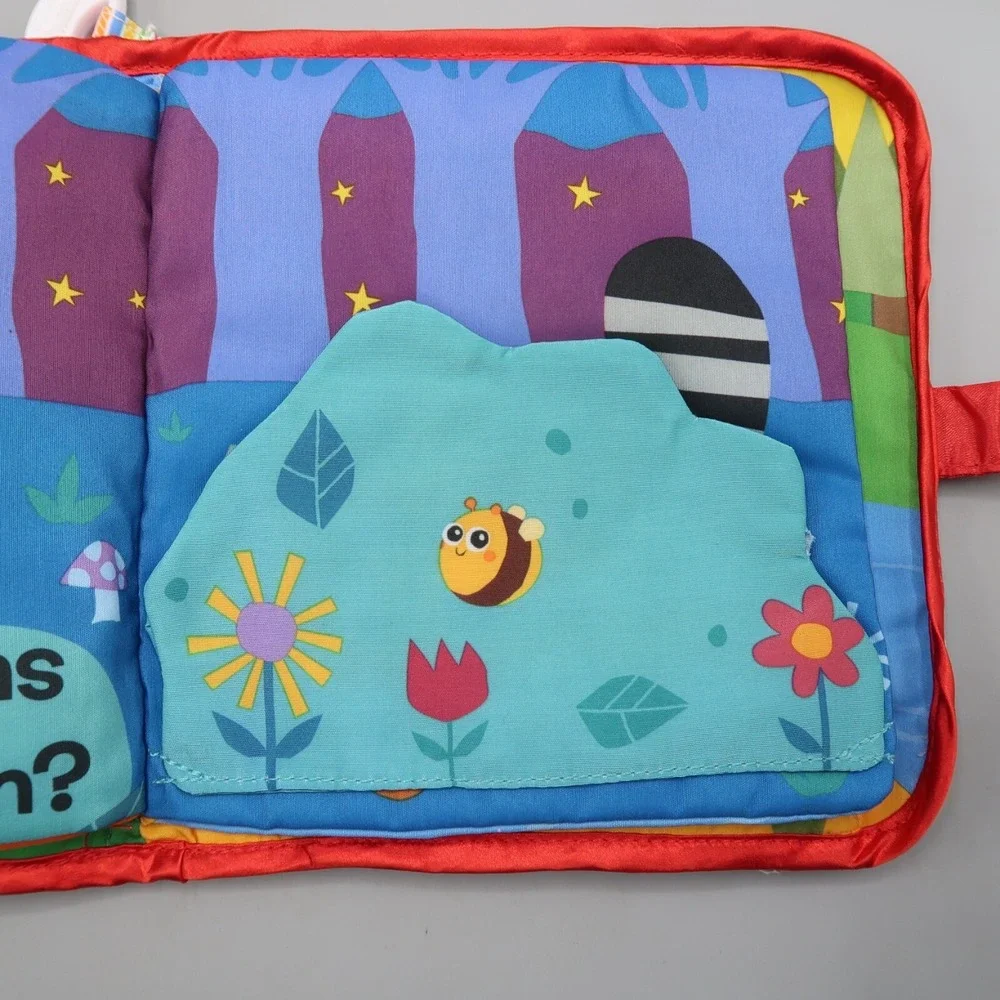 Lamaze Peek-A-Boo Forest Clip On Baby Teething Crinkle Soft Book & 2 Flipazoo